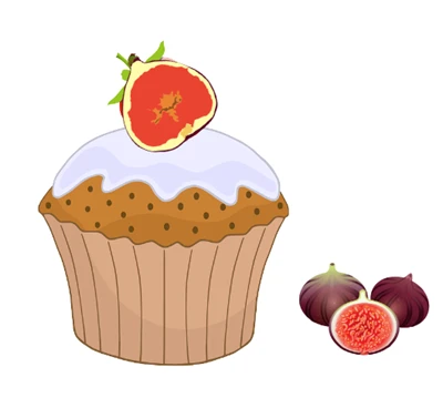 달콤한 무화과 머핀 만들기 도전해 보세요!