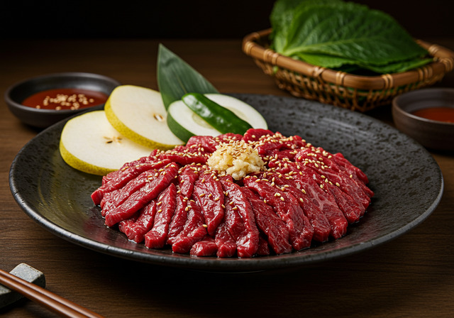 한우 생고기 부위별 특징