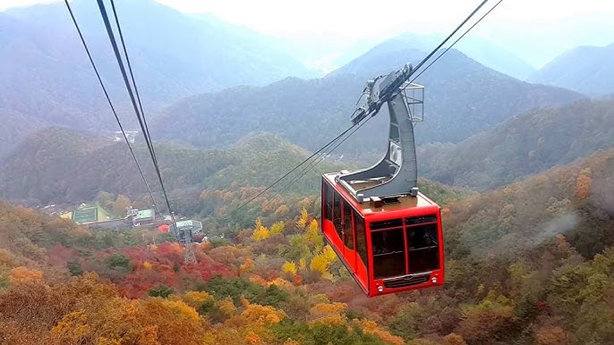 대둔산 등산코스 지도