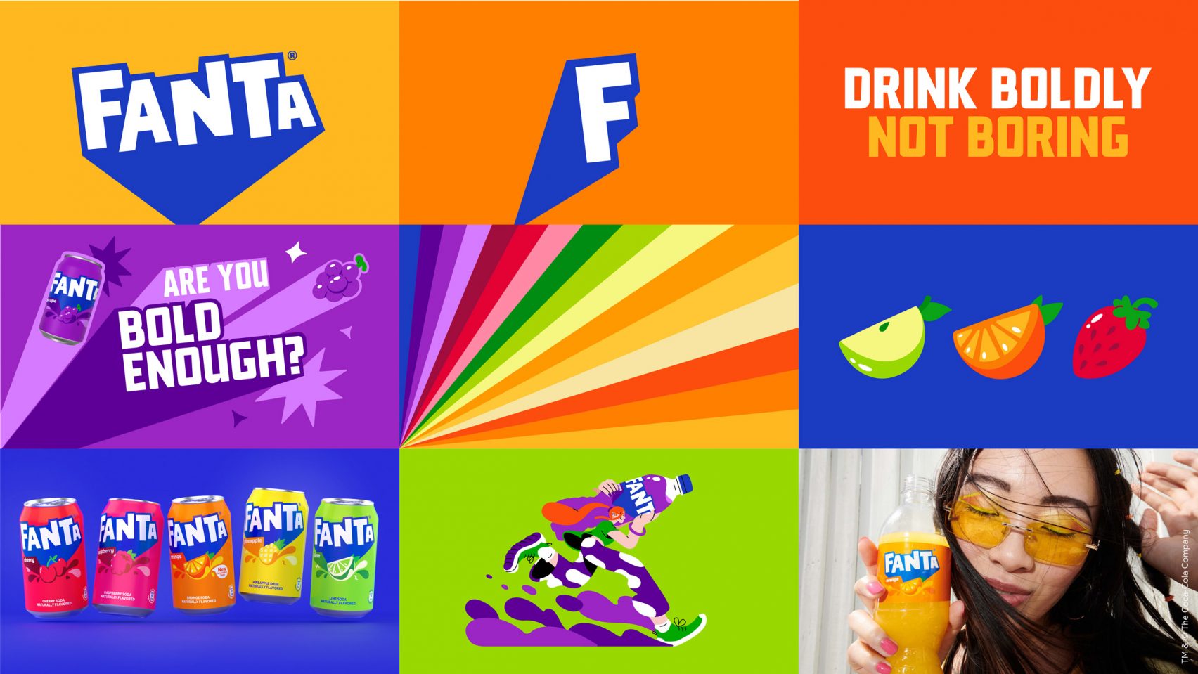 FANTA, 글로벌 아이덴티티로 리브랜딩