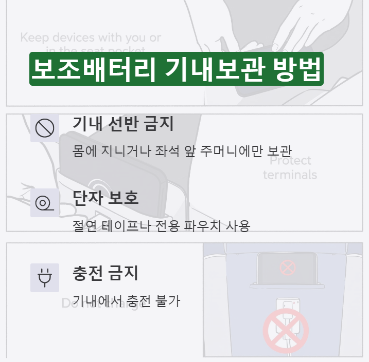 기내보관 방법
