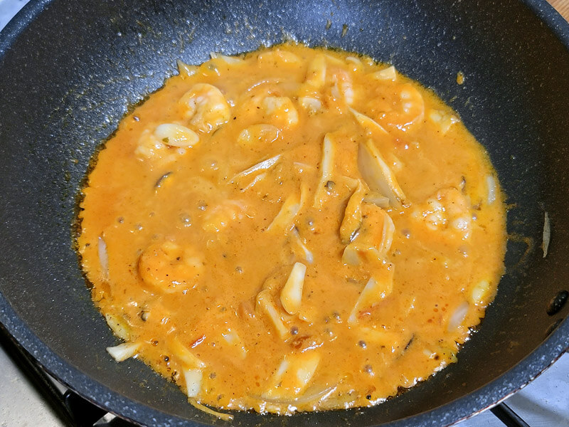 토마토 마스카포네 소스