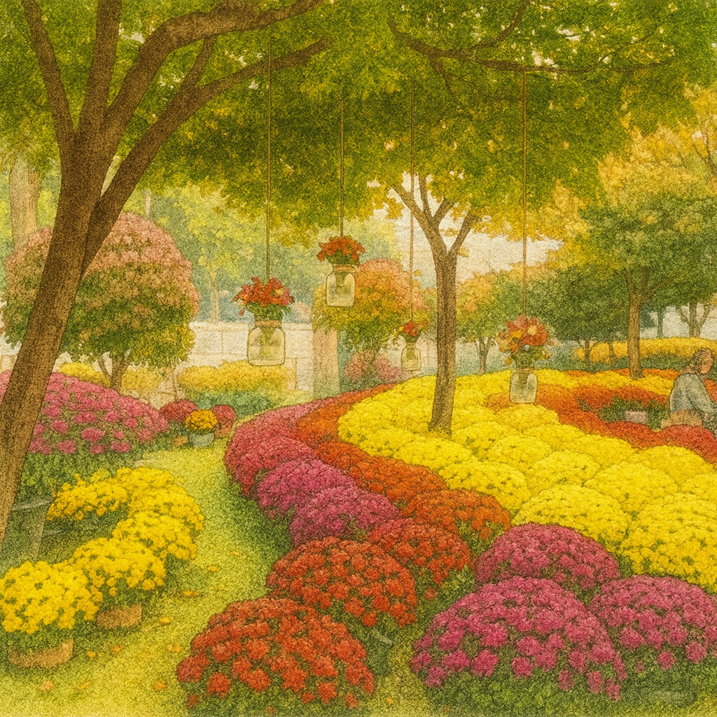 익산천만송이 국화축제