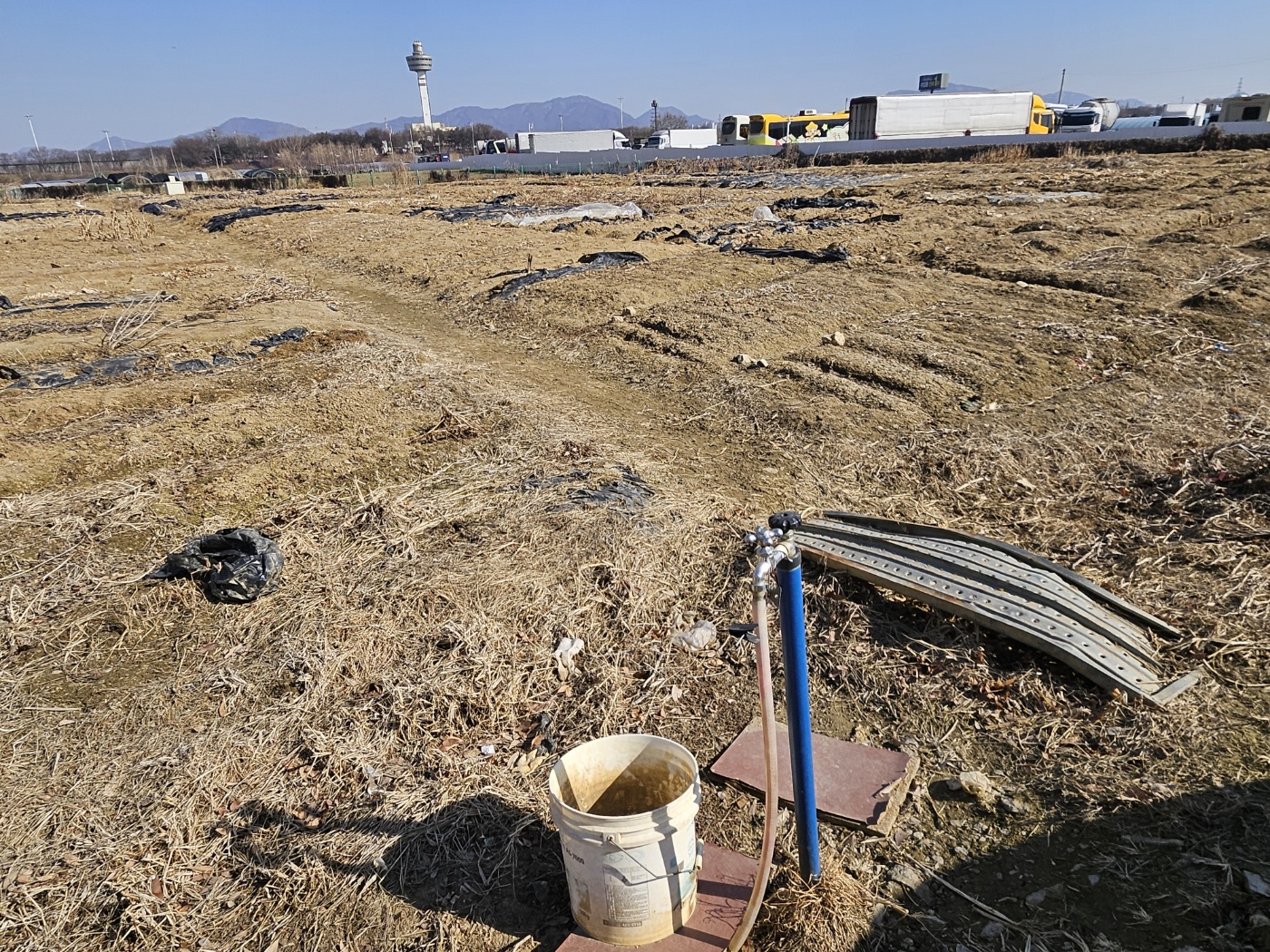 토평동 도시텃밭 수도시설