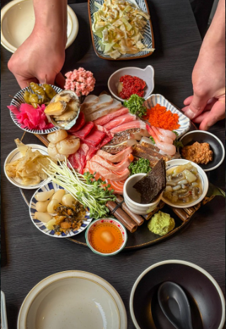 숙성모듬사시미