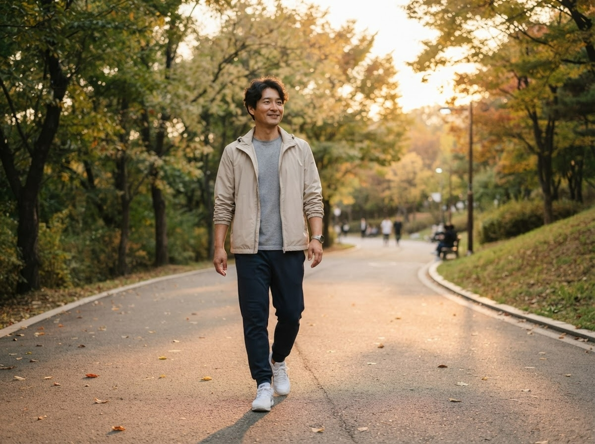 독감 접종 후 운동 가벼운 걷기