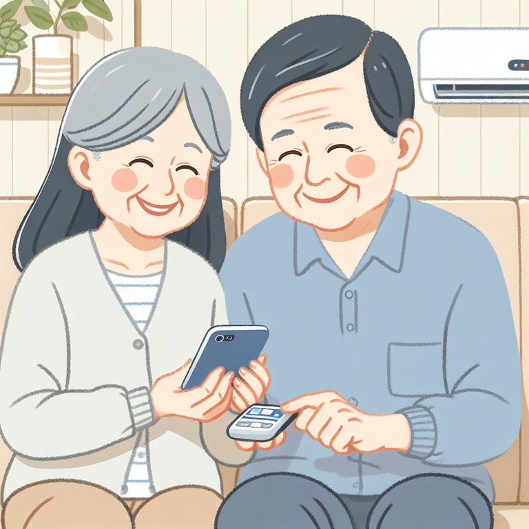 엘지(LG 휘센) 에어컨 리모컨 어플 설치 및 활용법