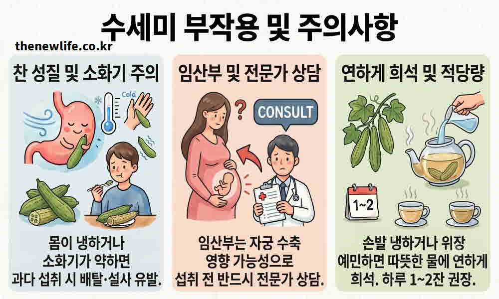 수세미 효능 부작용