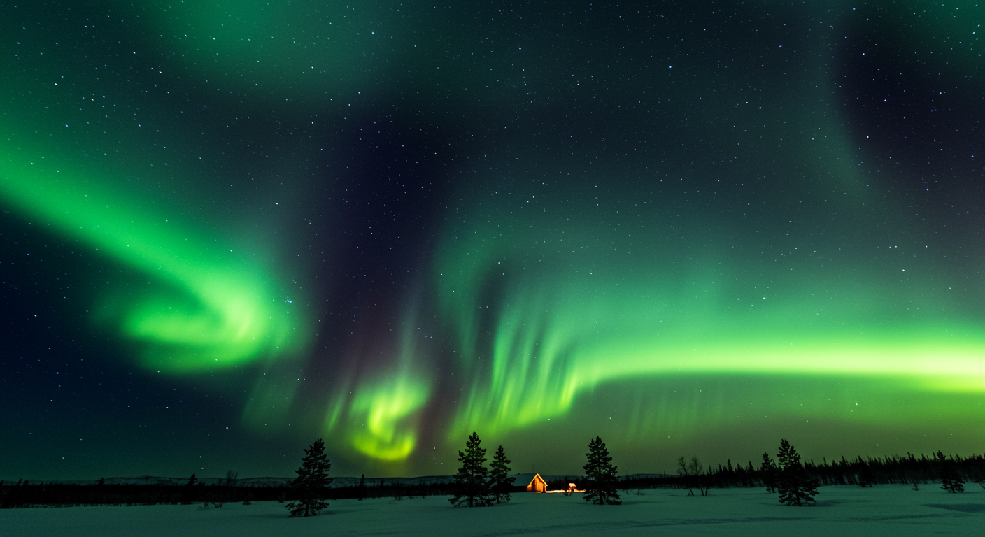 오로라 현상: 신비로운 빛의 커튼, 왜 나타날까?