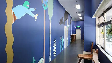 이루카 호스텔 복도