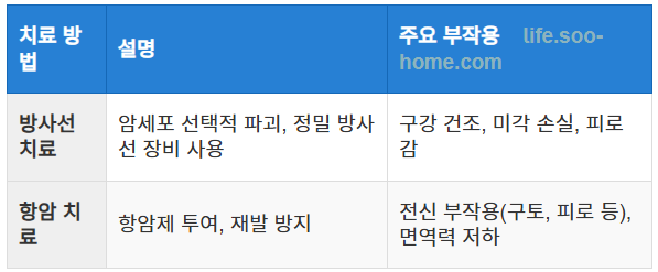 방사선 치료와 항암 치료