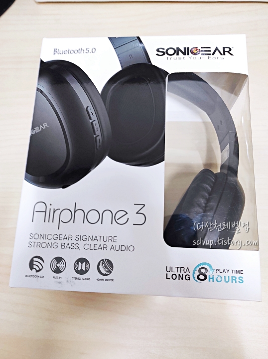무선 헤드폰 추천 소닉기어 뉴 에어폰3