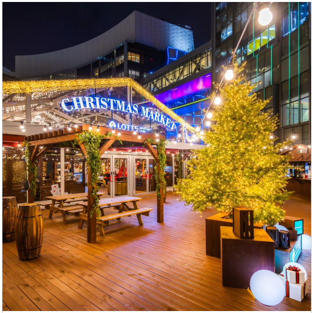 유럽분위기 크리스마스 : 롯데월드몰2