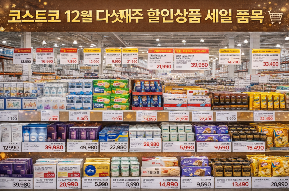 코스트코 양재점 12월 마지막주 세일 놓치면 후회하는 핵꿀템