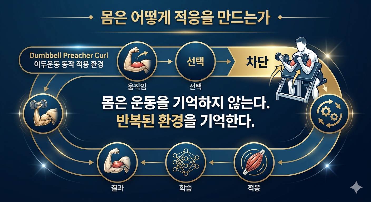 몸은 어떻게 적응을 만드는가