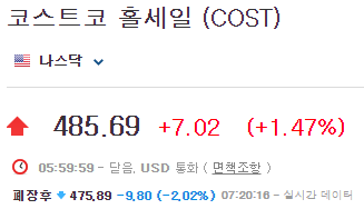 코스트코-주가