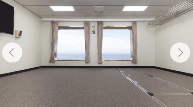 한일고속훼리 2등 객실1