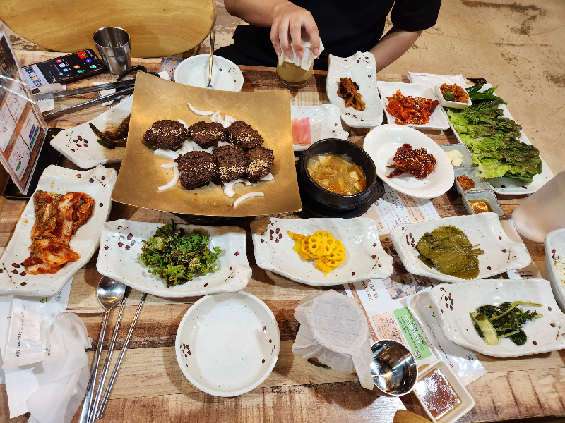 담양 죽녹원 갈비창고 떡갈비