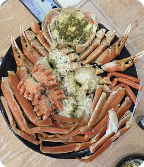 영덕에서 먹었던 박달대게 사진