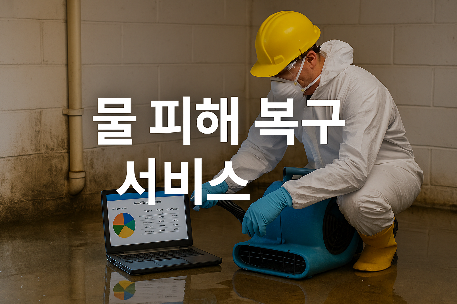 물 피해 복구 서비스: 신속&middot;완벽 복구 가이드 관련 이미지