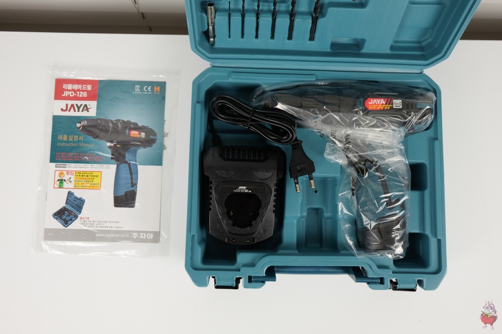 가성비 끝판왕 가정용 자야 무선 충전 드릴 해머드릴 추천 JPD-126 드라이버