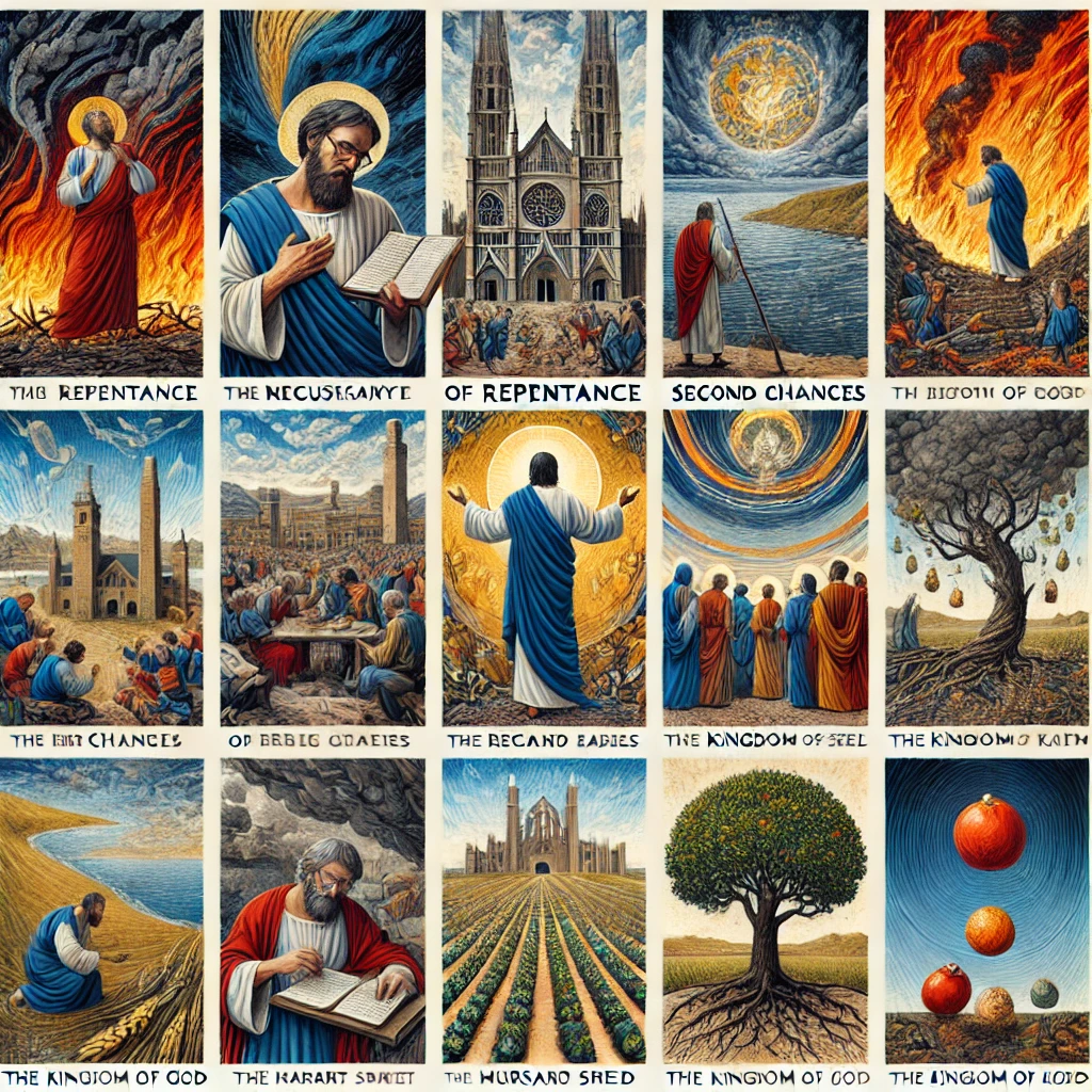 회개의 중요성과 하나님 나라의 비유들