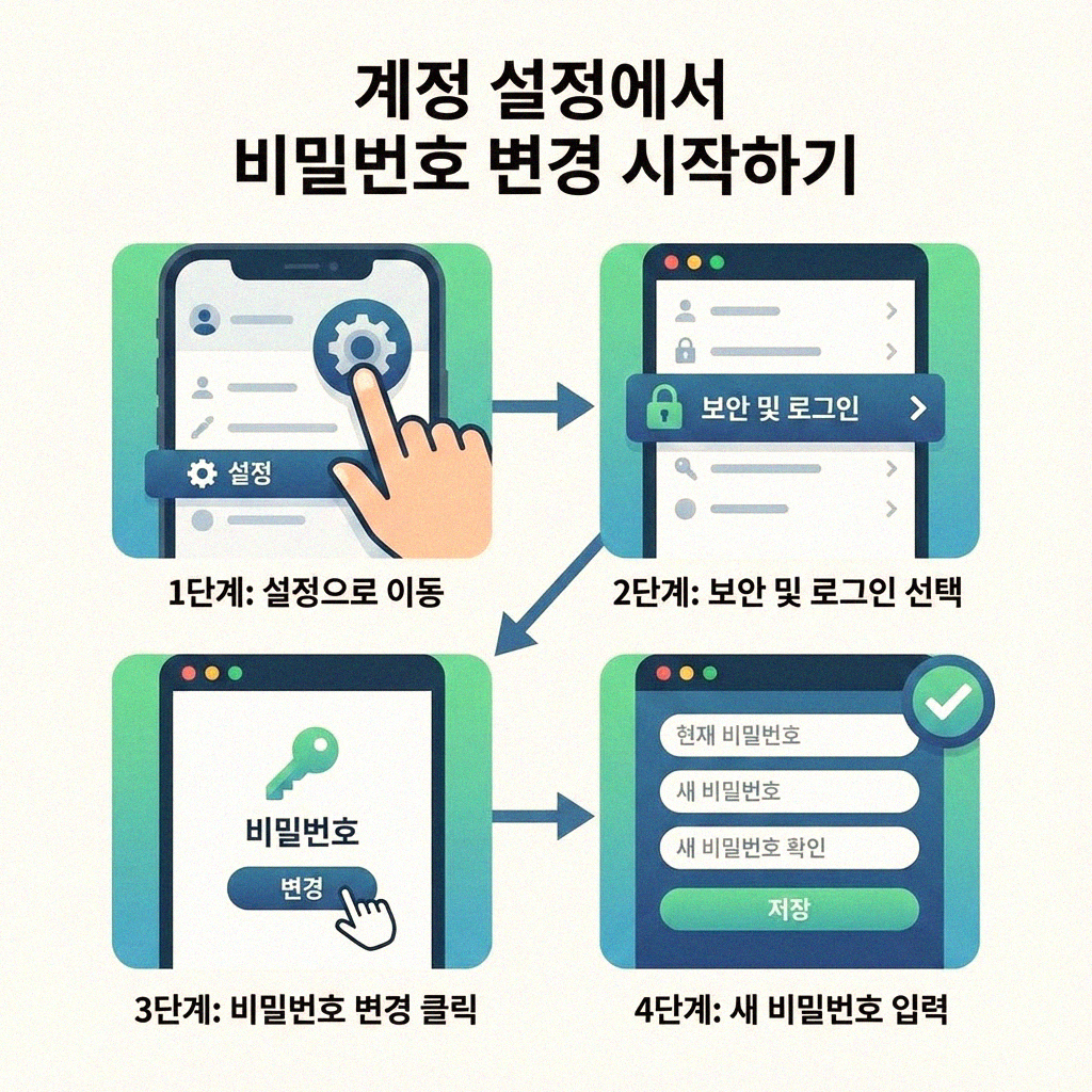 슬랙 비밀번호 변경하기 정말 쉽게 알아봐요