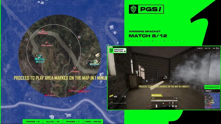 NAVI와 LG는 끝까지 서로를 견제하며 싸웠습니다