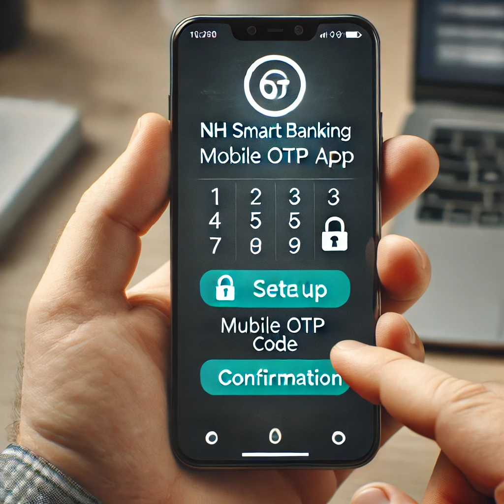 농협은행 모바일 OTP 발급 방법