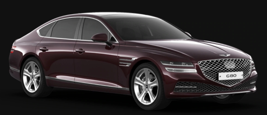 제네시스 g80 색상코드 르토 레드( 색상코드 :&nbsp; NA1)