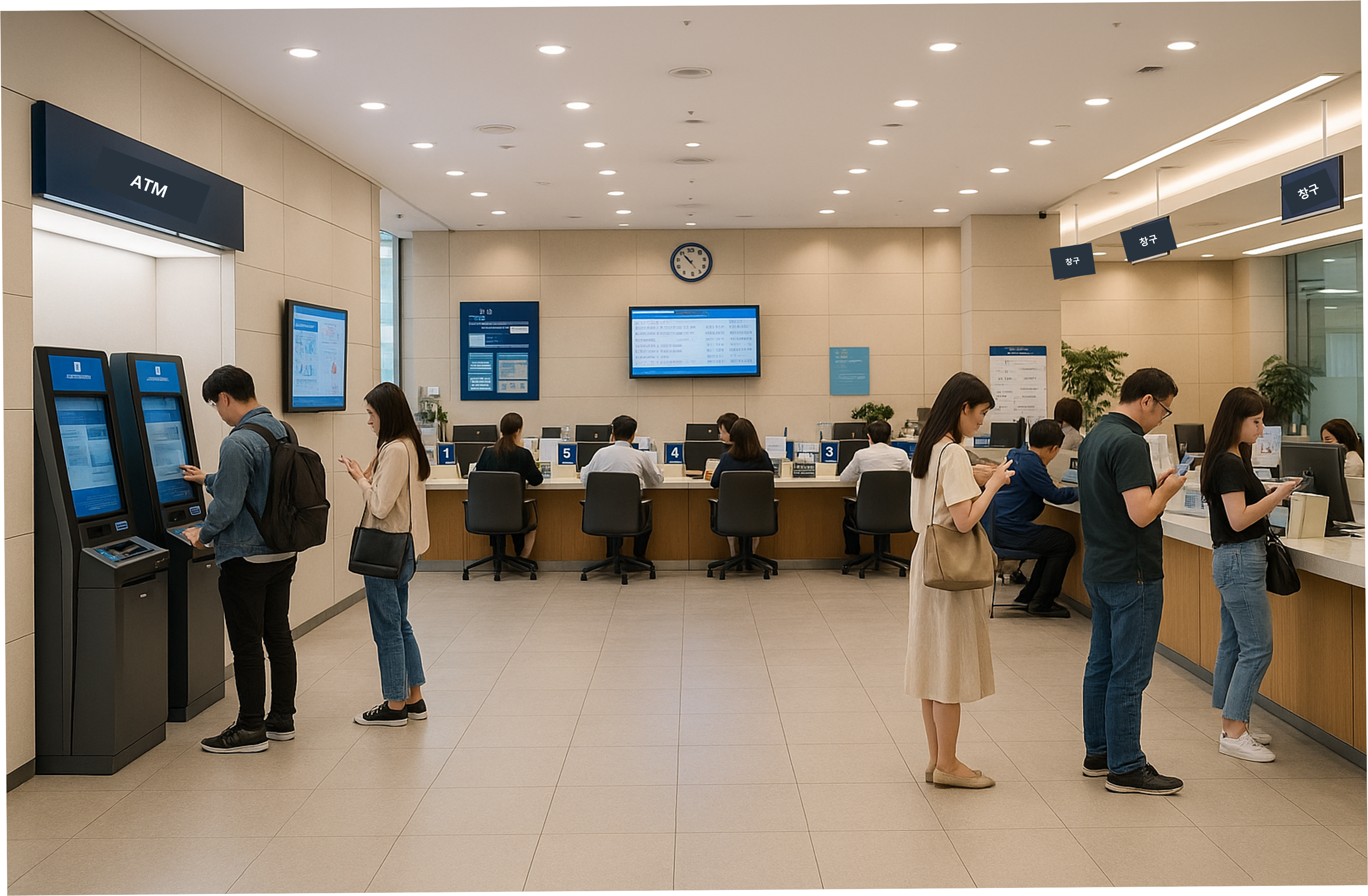 은행 업무 외국인이 겪는 한국의 디지털 시스템