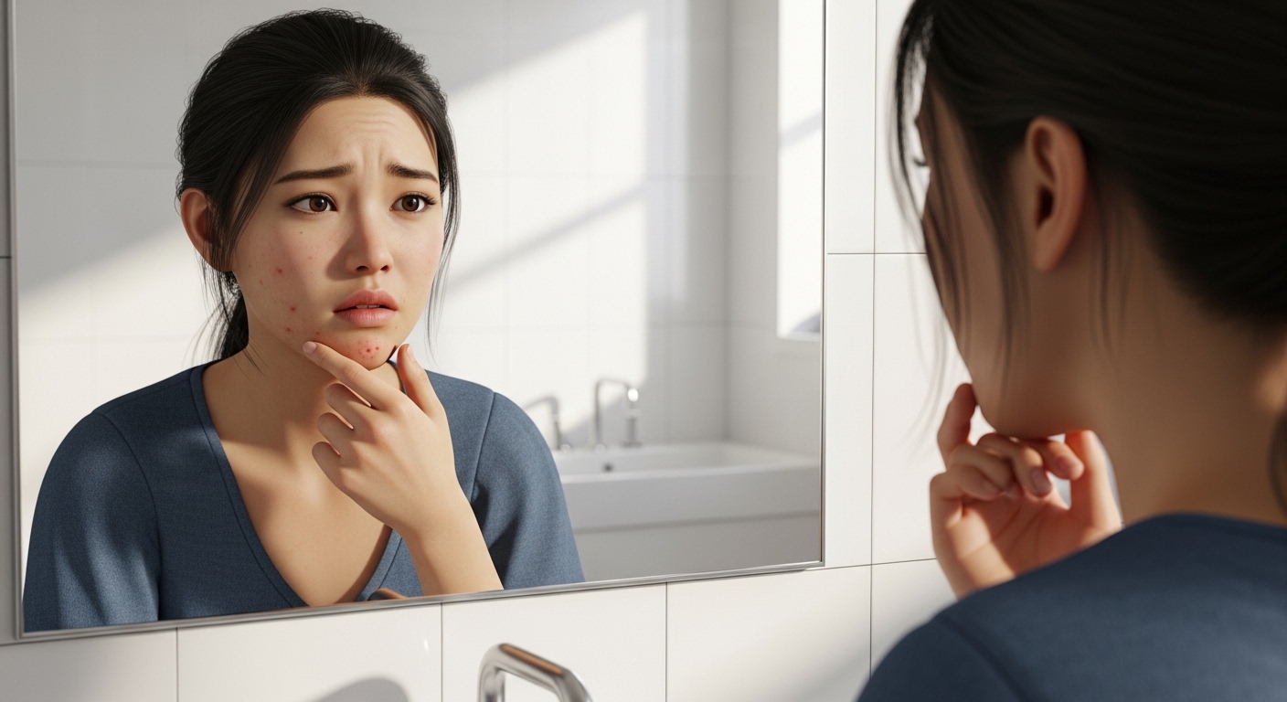 여드름 흉터&amp;#44; 좁쌀 여드름