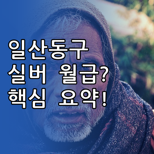 고양시 일산동구 시니어클럽 사업단별 ..