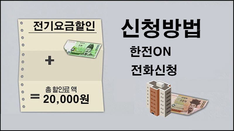전기요금 할인 신청방법