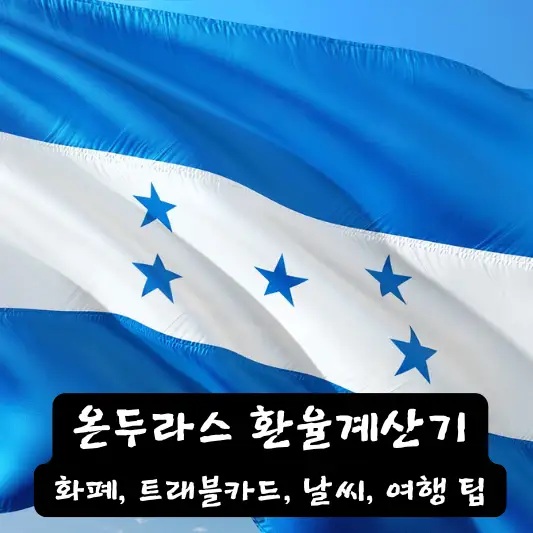 온두라스 환율 계산기 화폐 종류