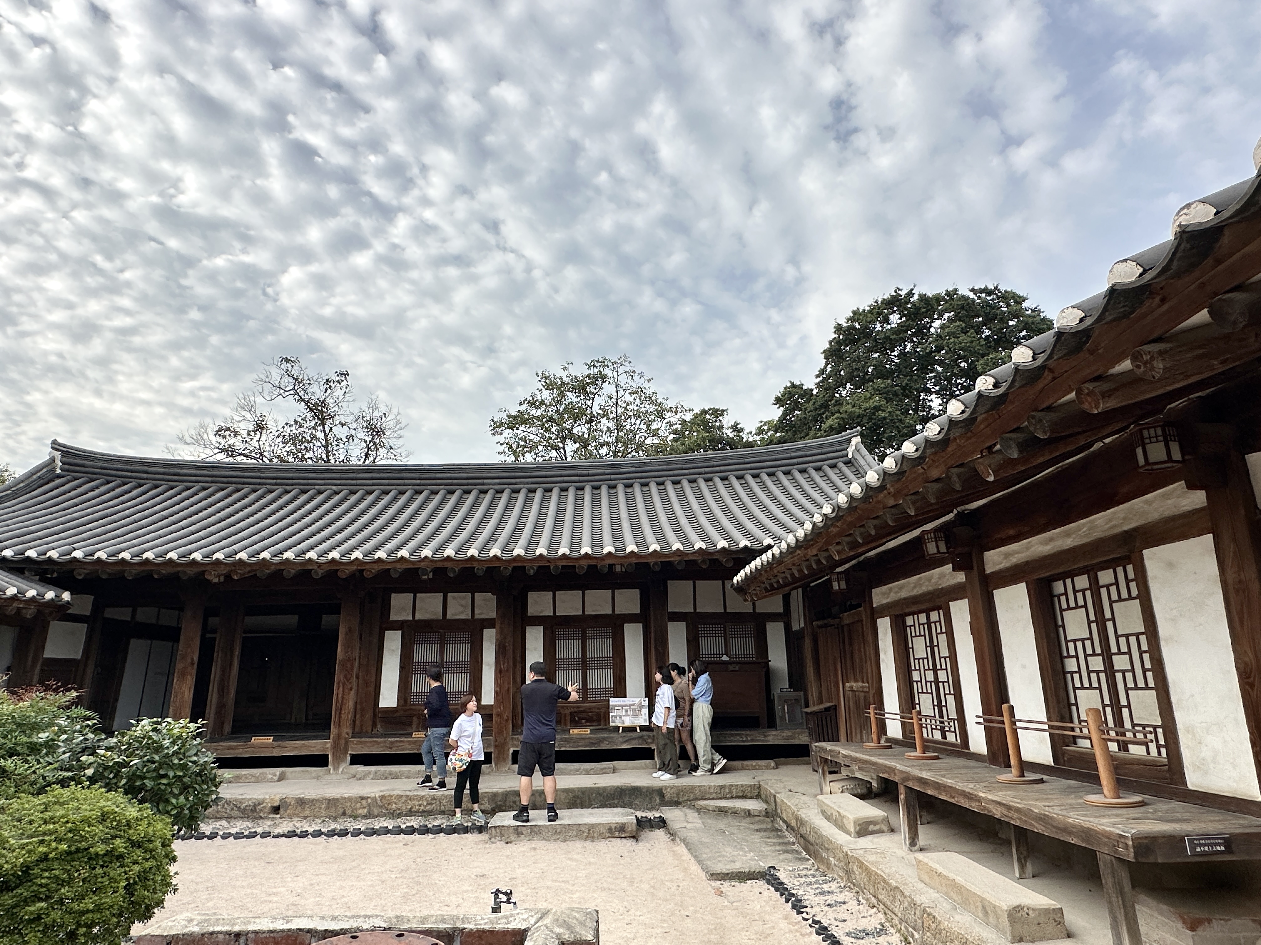 경주 최부자댁 관광객