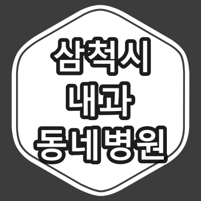 삼척시 내과 전문의 진료 동네 병원