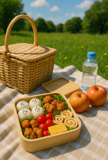 소풍 도시락 사진