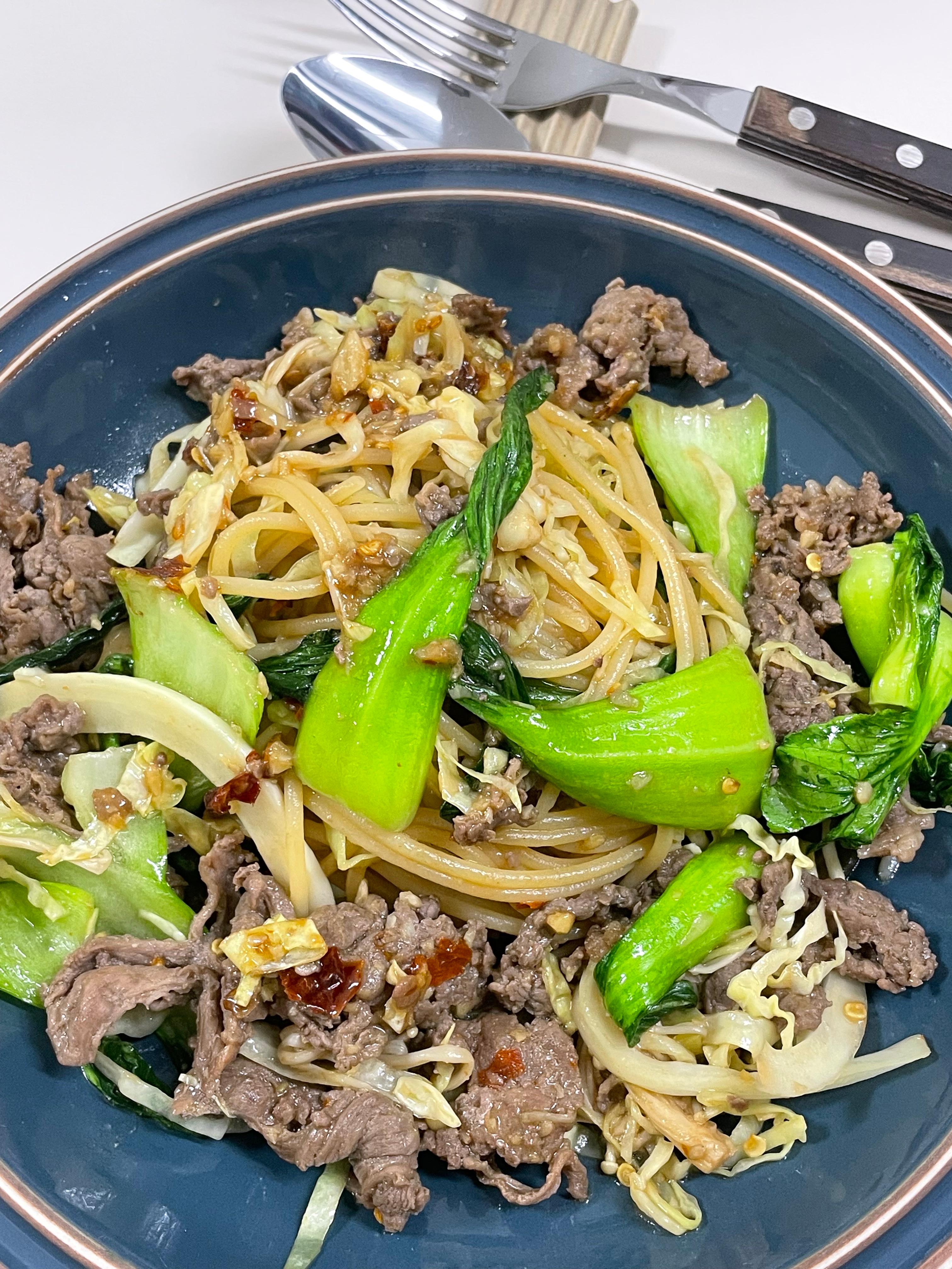 매콤불고기파스타