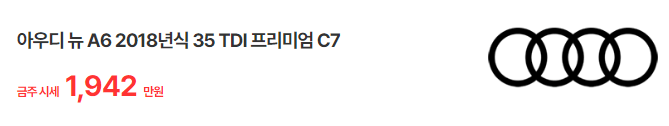 아우디 중고차 가격 고질병