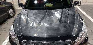 고체 왁스 시공 장면