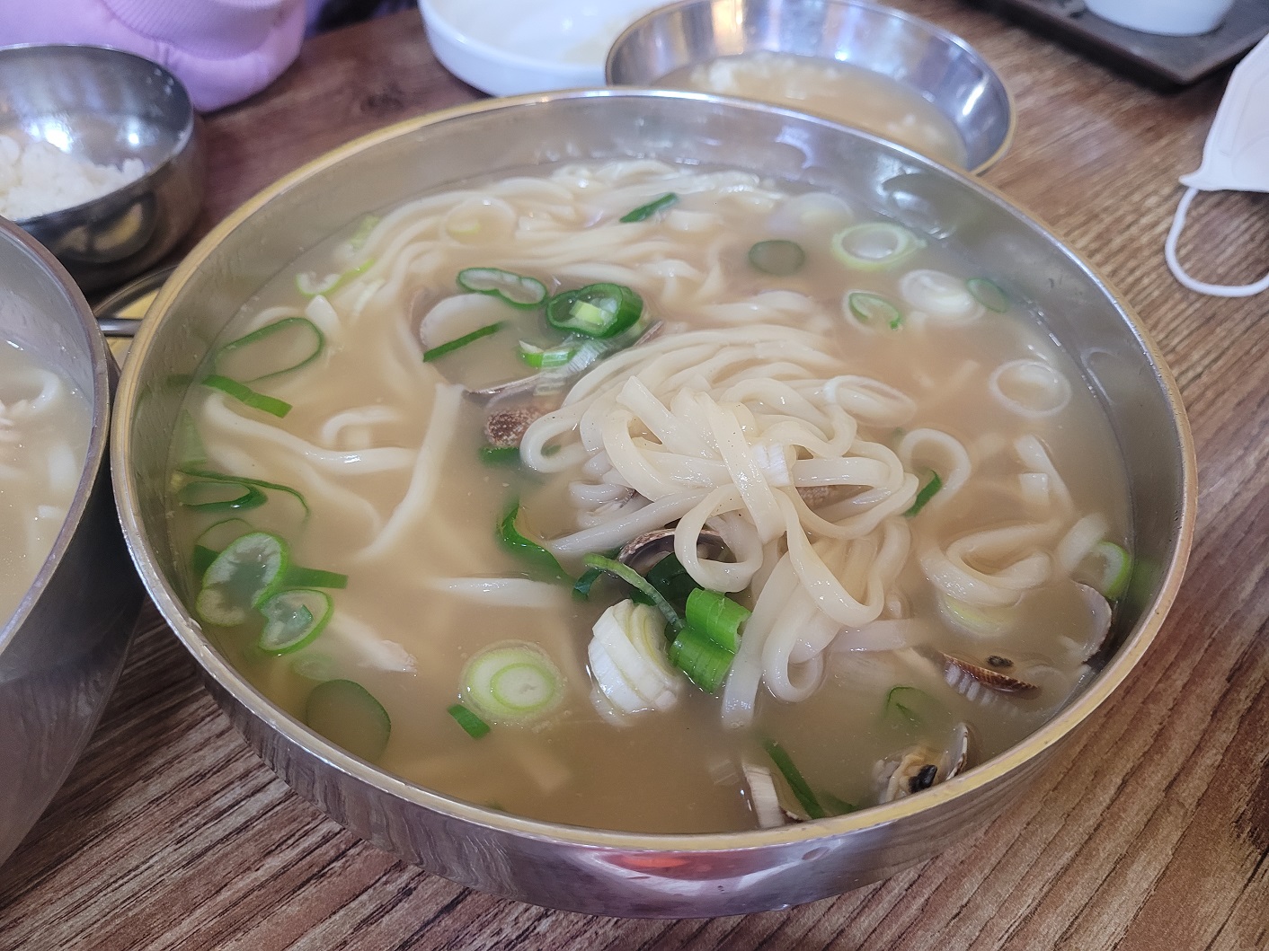 일산칼국수 바지락칼국수