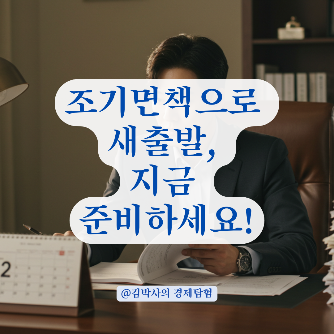 조기변제로 개인회생 마무리, 면책까지 단축하는 전략 안내.