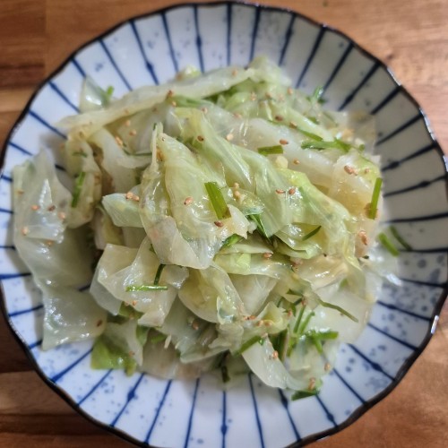 양배추 나물