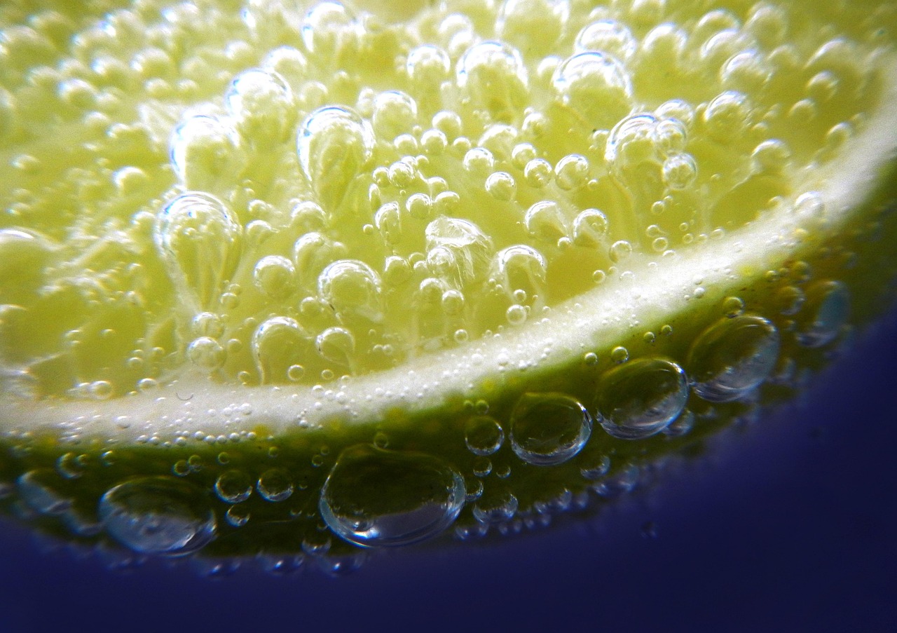 탄산이 뽀글뽀글