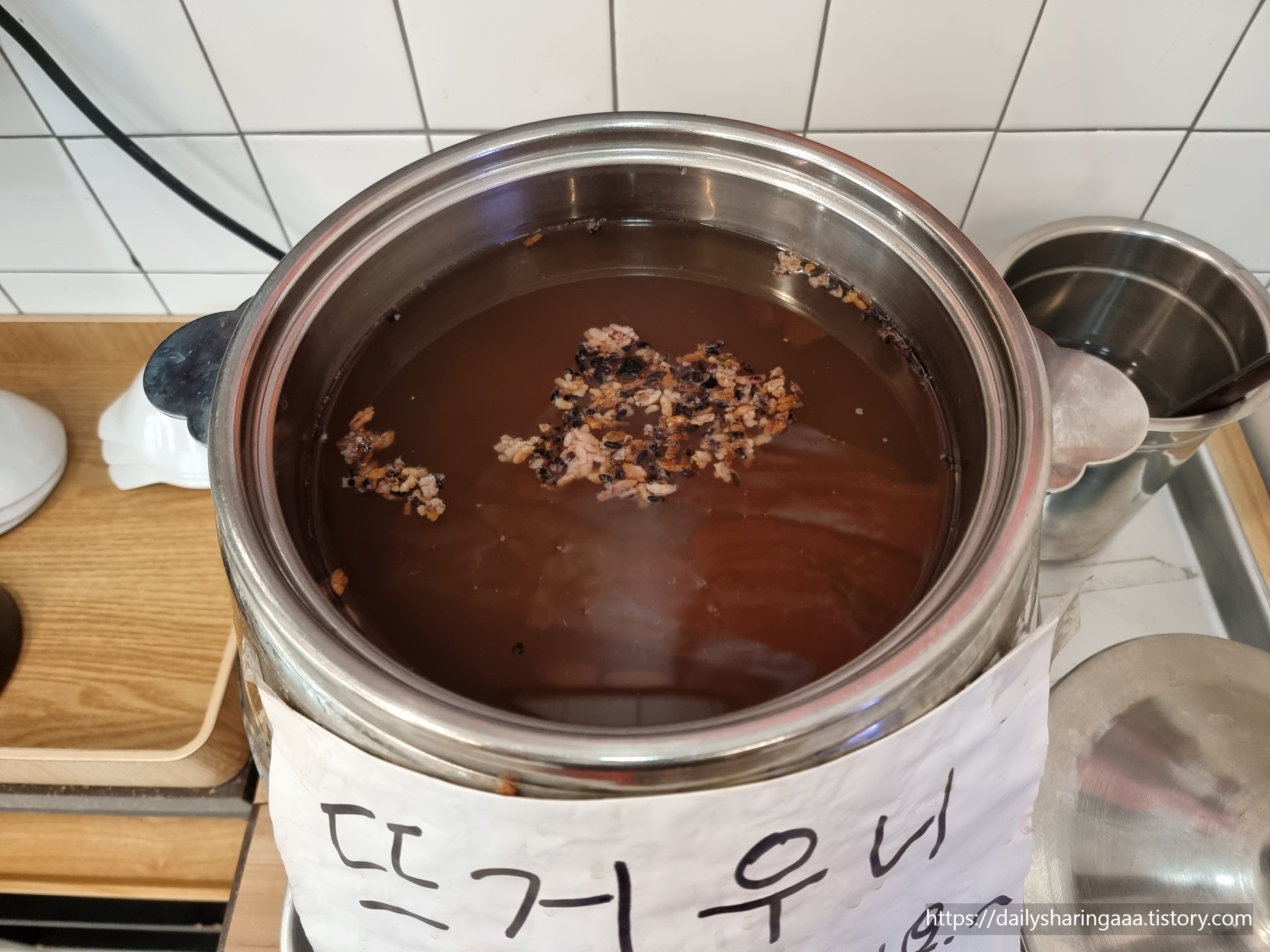 인천_서구_원창동_모다아울렛_북창동순두부_숭늉