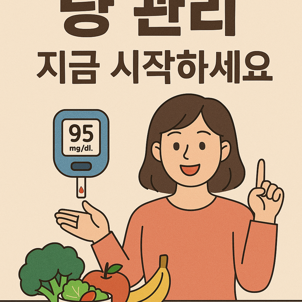 혈당관리에 대한 이미지
