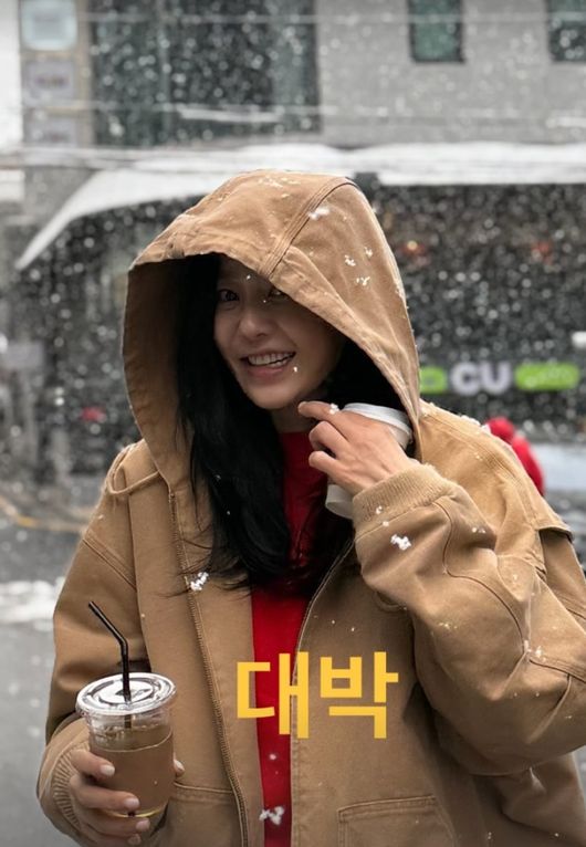 고현정 인스타그램 첫눈