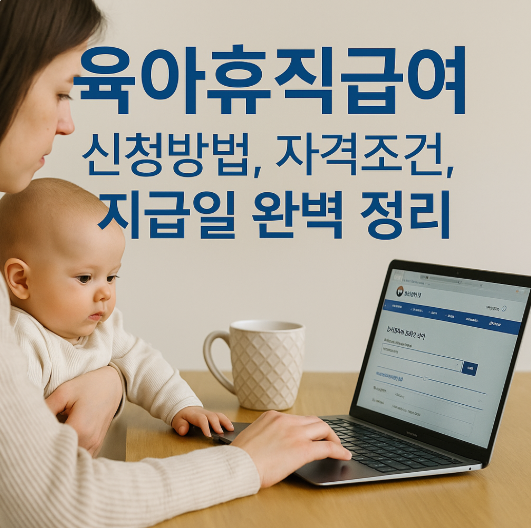 육아휴직급여 신청방법, 자격조건, 지급일 완벽 정리
