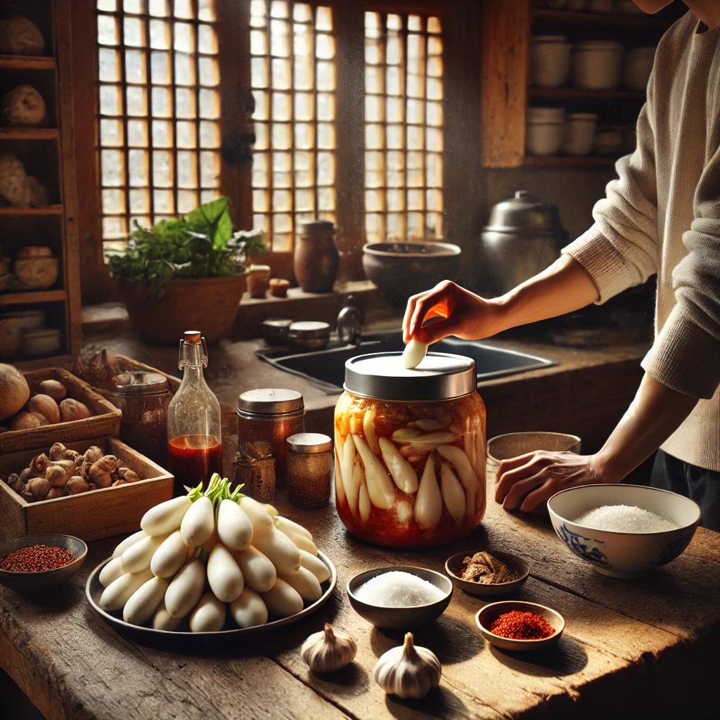 알타리김치 절이는시간